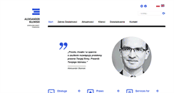 Desktop Screenshot of blumski.pl